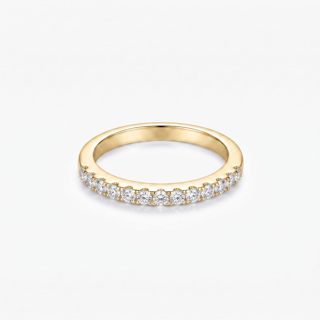Marquise Pear Moissanite Bridal Ring Set