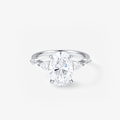 Oval Cut Zirconia Ring