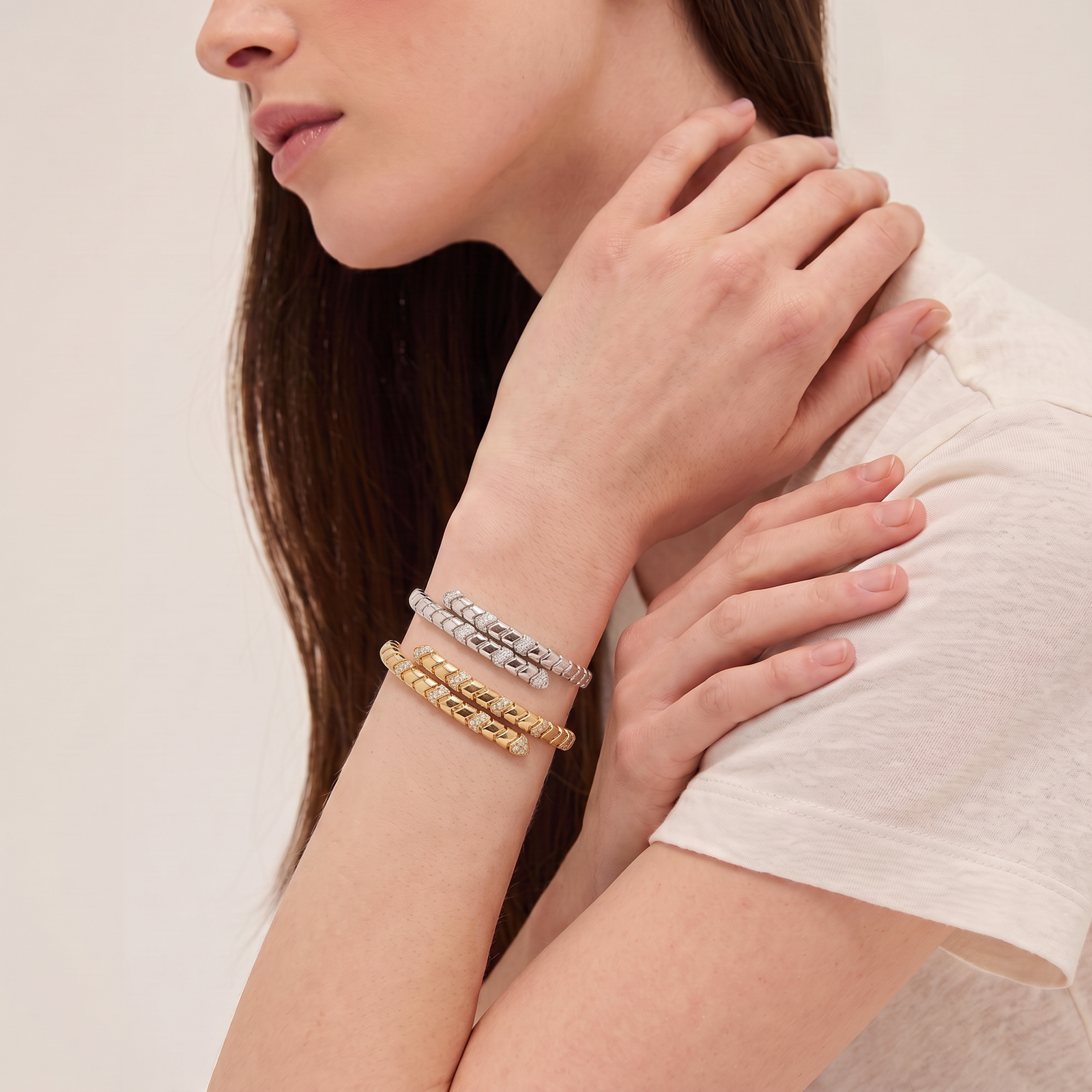 Serpent Wrap Bracelet
