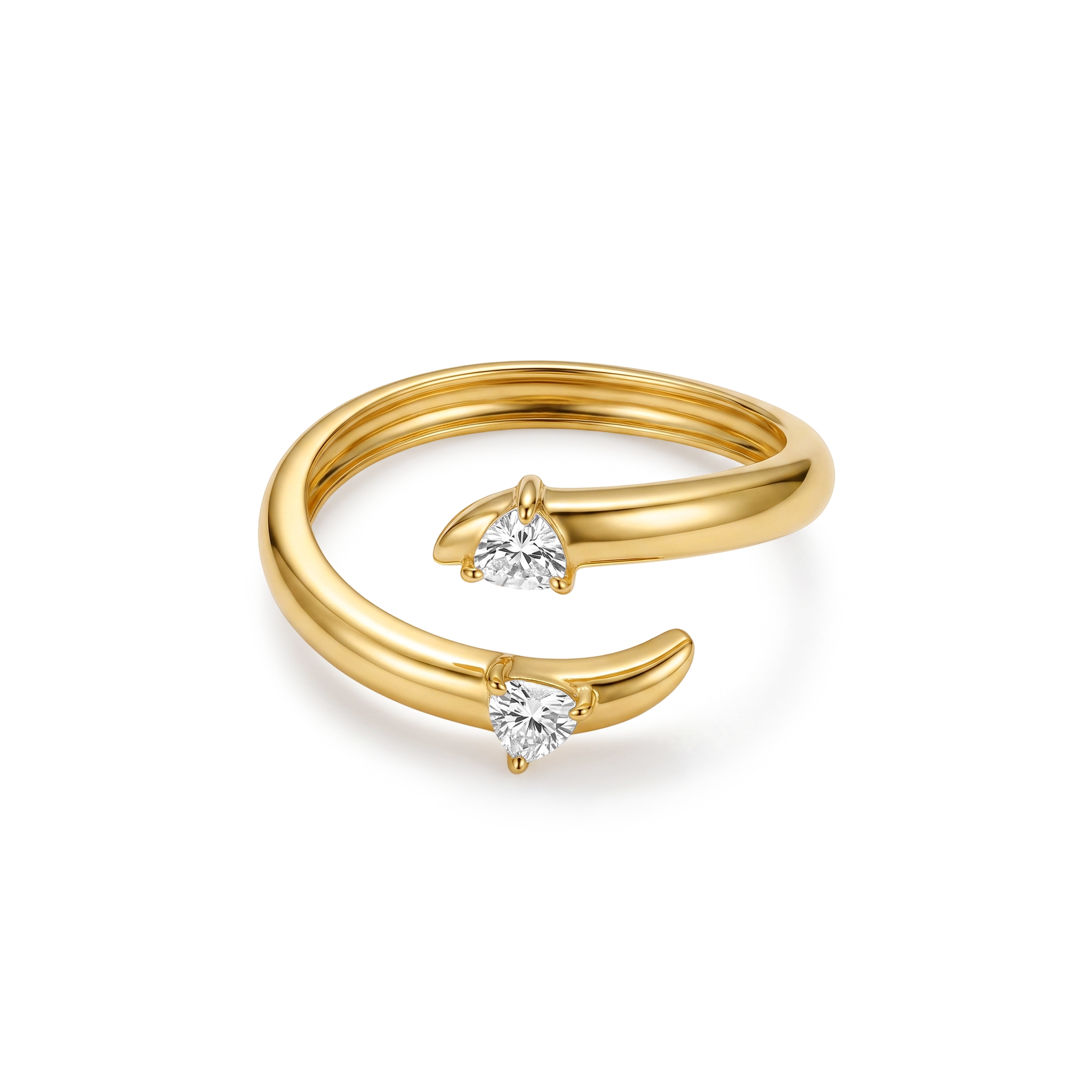 Marquise Triple Stone Detachable Ring Set