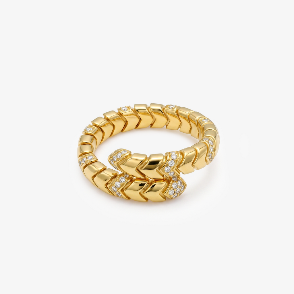Serpent Wrap Ring