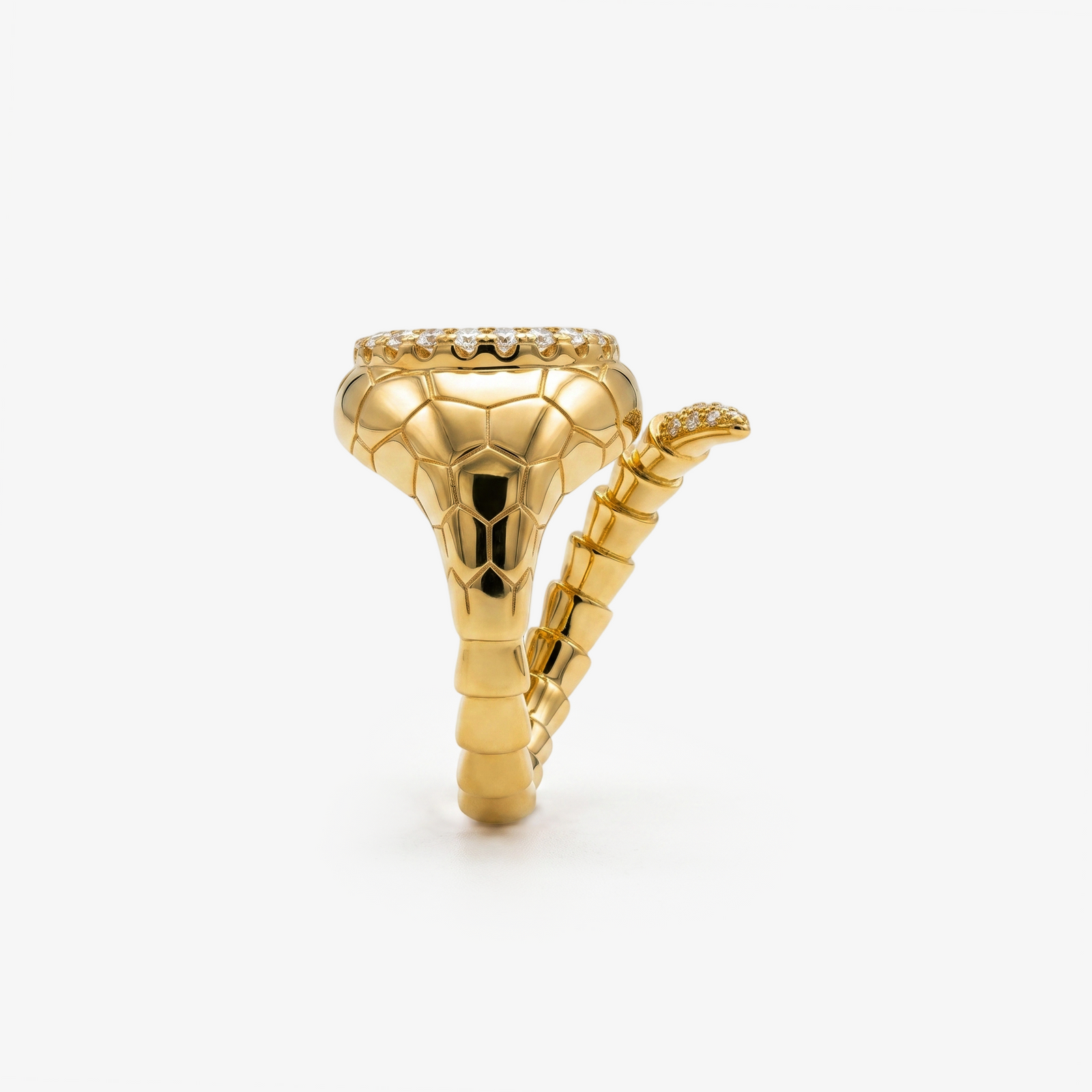 Medusa Serpent Ring