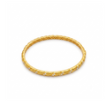 Rope Twist Pavé Station Closed Bangle