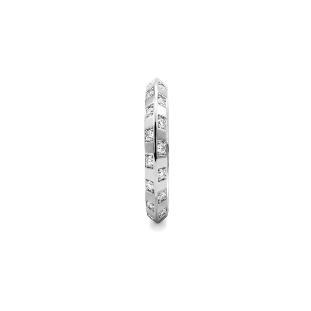 Channel Set Eternity Stackable Band